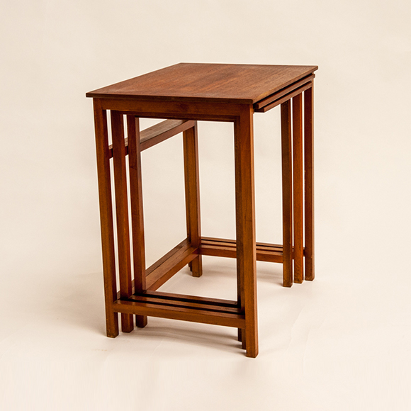 Mahogany Nesting Tables